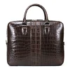 Alligator Messenger Bag Shoulder Bag Business Briefcase for Men