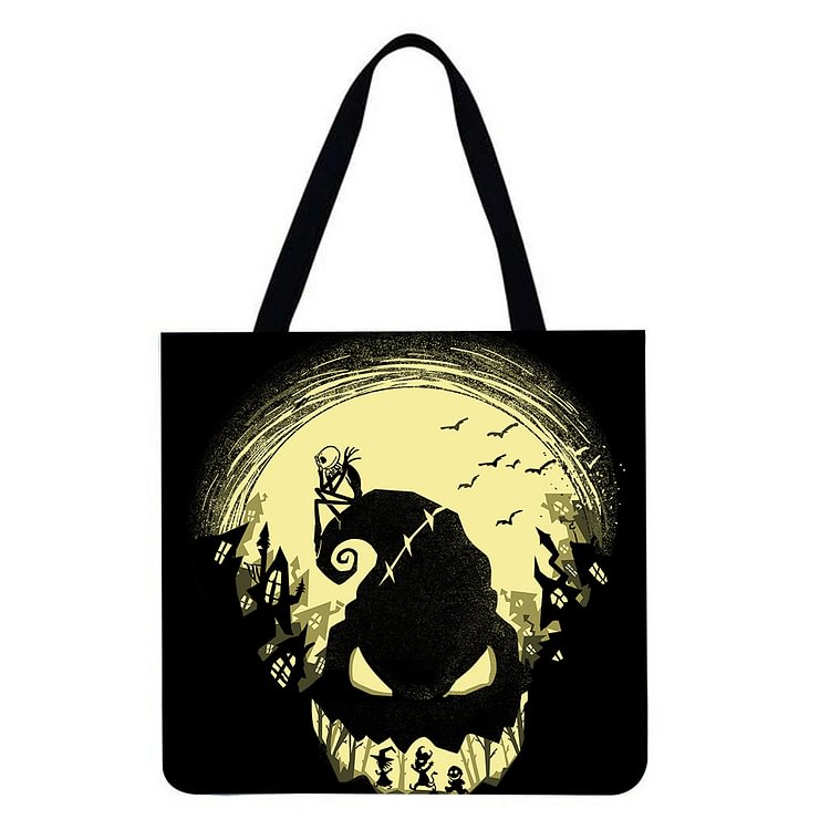 【ONLY 1pc Left】Horror Movie Jack - Linen Tote Bag