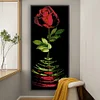 Rose - 9CT Full Beaded Cross Stitch Kit(31x77cm)