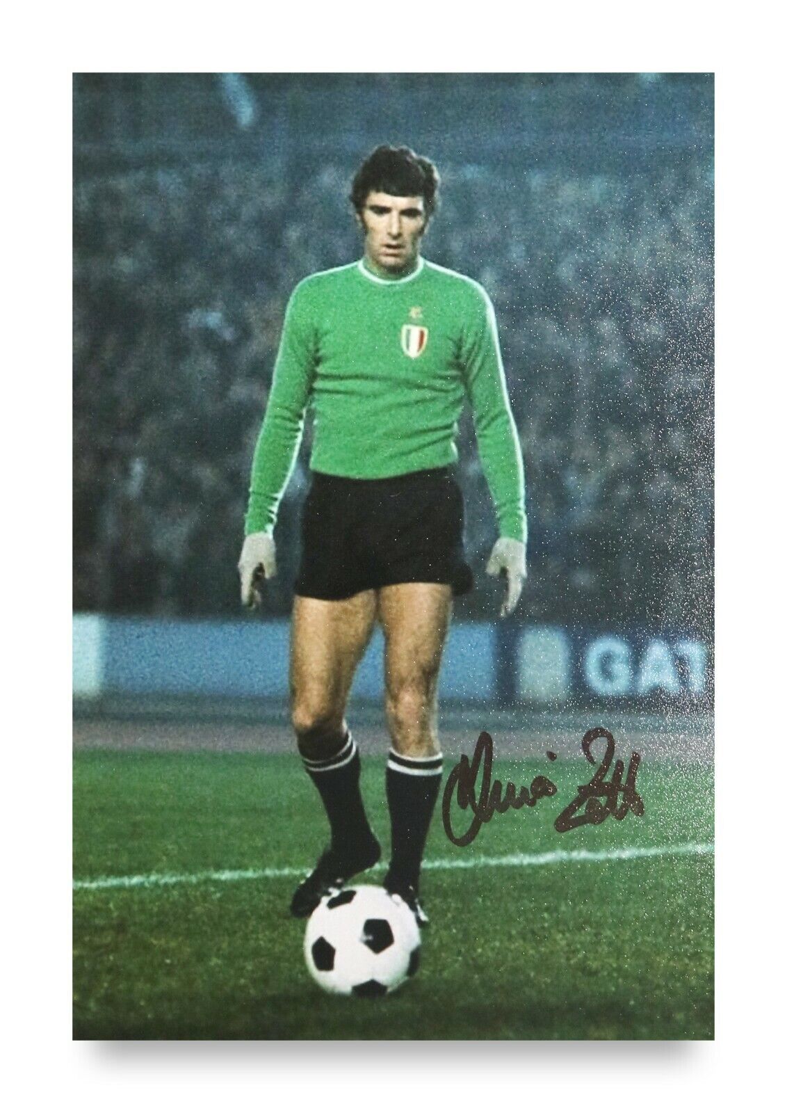 Dino Zoff Signed 6x4 Photo Poster painting Italy Goalkeeper Juventus Autograph Memorabilia + COA