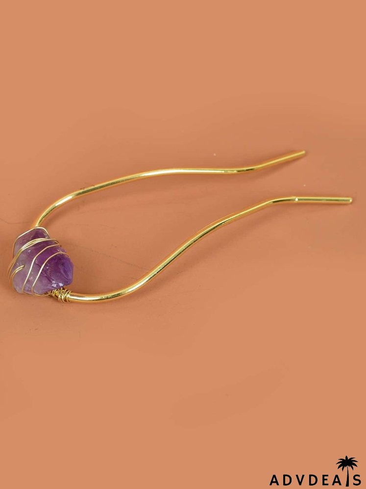 Crystal Decor Hair Pin