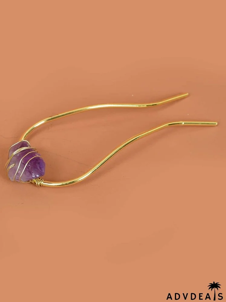 Crystal Decor Hair Pin