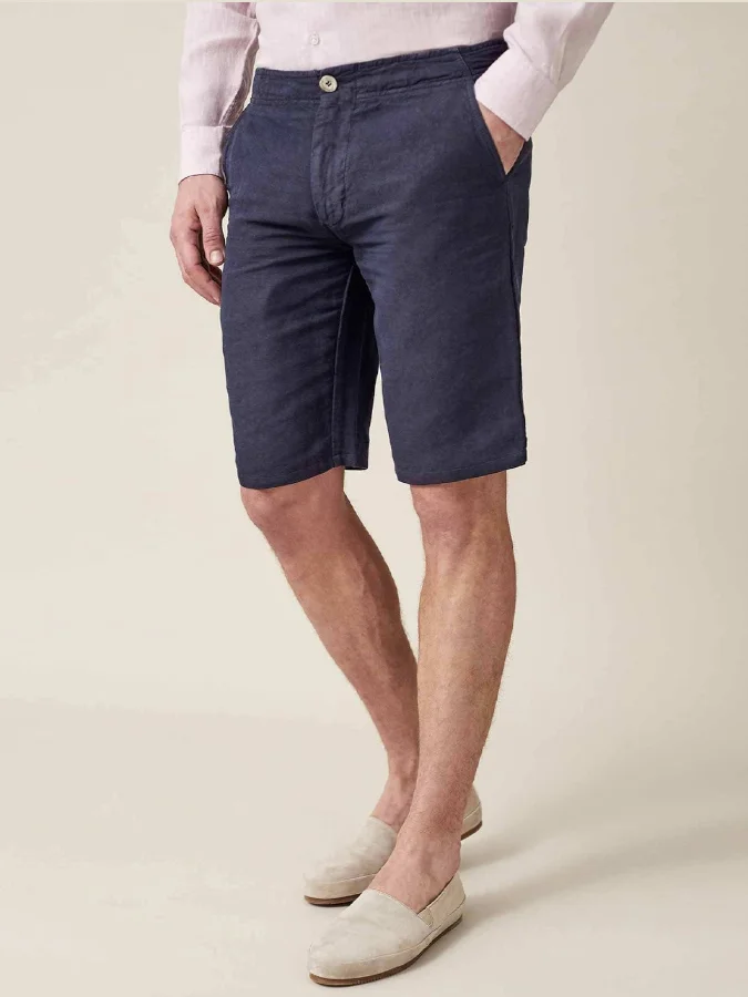 Casual Classic Elastic Waist Short