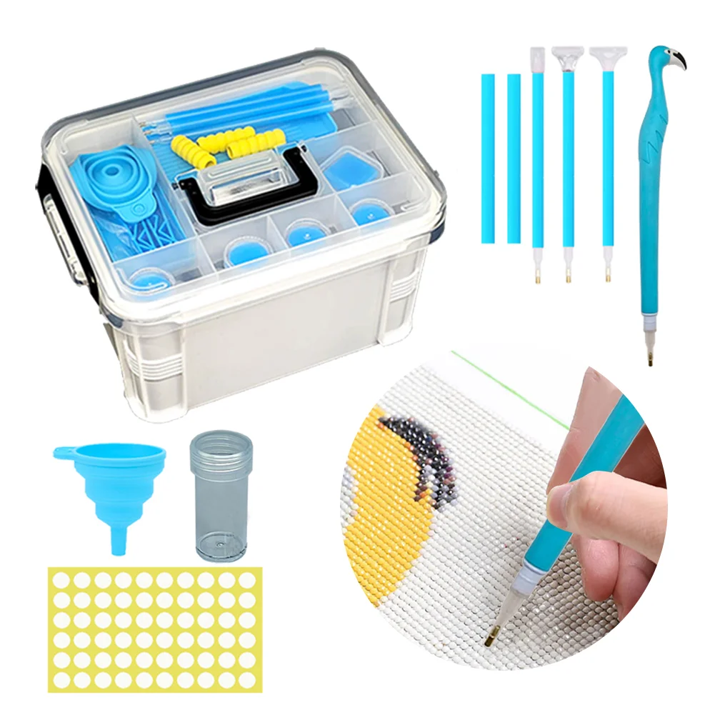 111Pcs DIY Diamond Painting Tools Set Diamond Painting Accessories for Beginners