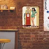 Sexy Girl Gasoline - Metal Tin Signs(8*12Inch/12*16Inch) - Garage