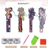 4Pcs Regenbogen Pferd) - 5d DIY Handwerk Lesezeichen