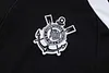Joyfball 2025/2026 Corinthians Half-Pull Training Suit Black Football Shirt 1:1 Thai Quality