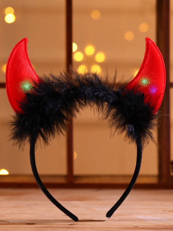 Halloween Devil Shiny  Headwear Accessories