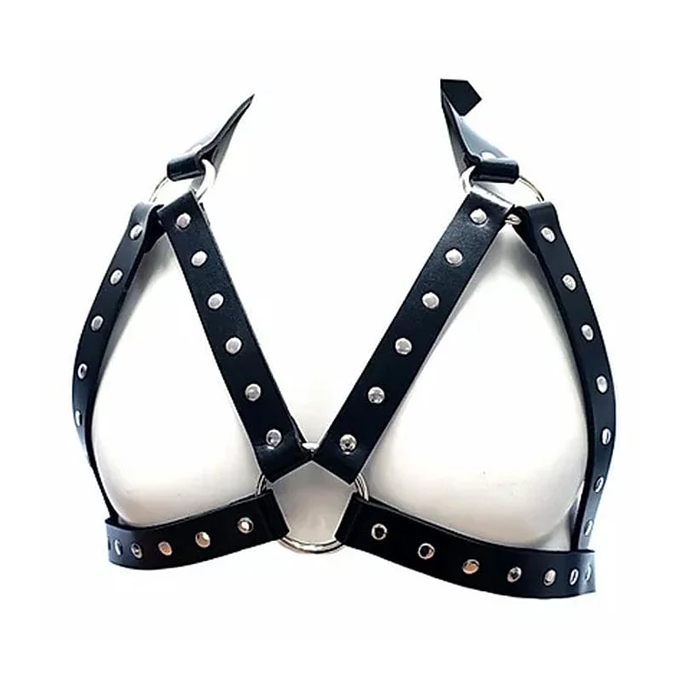Pornhint Female Chest Harness - Black