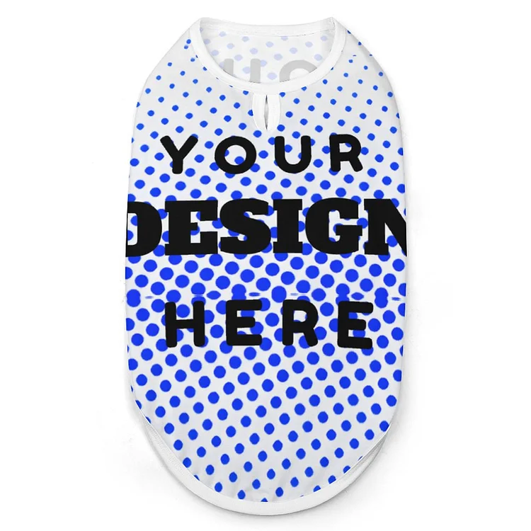 Personalized Design   Full Print Pet Vest Single Image Multi-Pattern Optional