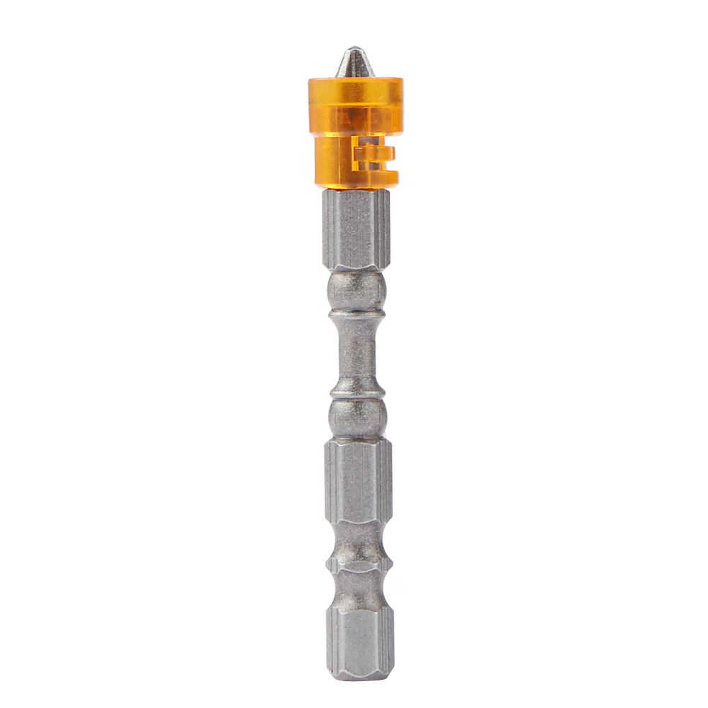 

1/4 inch Hex Shank S2 Steel PH2 Phillips Magnetic Electric Screwdriver Bits, Yellow, 501 Original