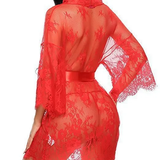 Uveng Uveng Net Red Explosion Sexy Lace Pajamas Direct Female