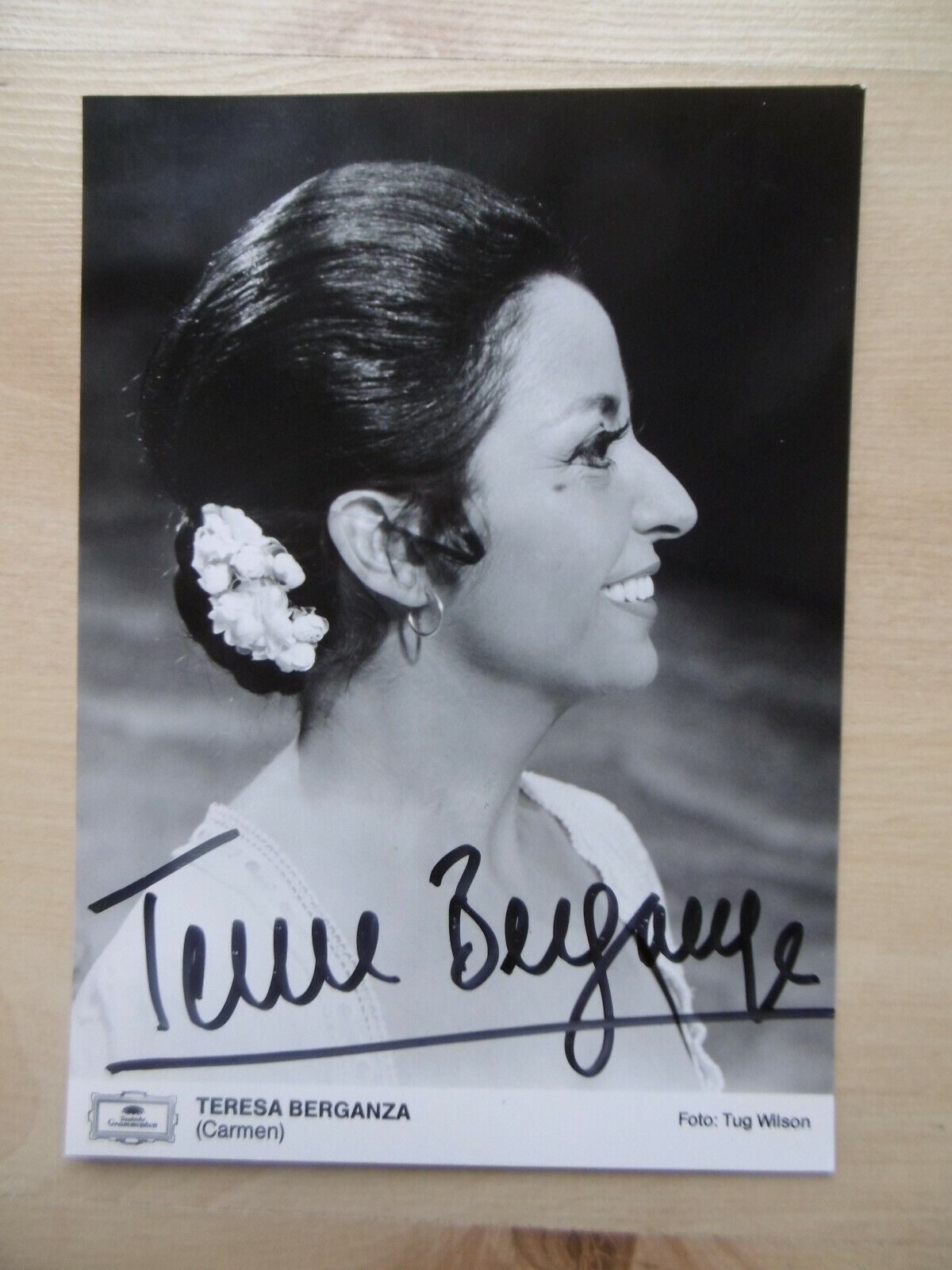 Teresa Berganza Opera signed 5x7 inch Photo Poster painting autograph