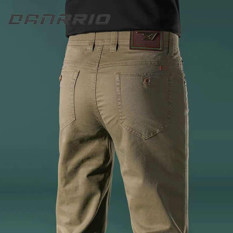Stretch Slim Cotton High-end Business Comfortable Long Pants DANRRIO.COM DANRRIO