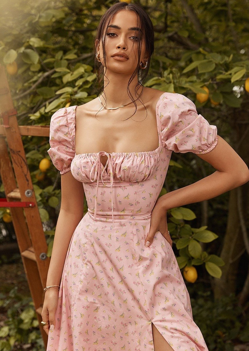 100% Angel Maxi Dress August Lemonade August Lemonade