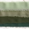 Plain Color Raw Edge Wedding Bouquet Gift Silk Wrapping Ribbon