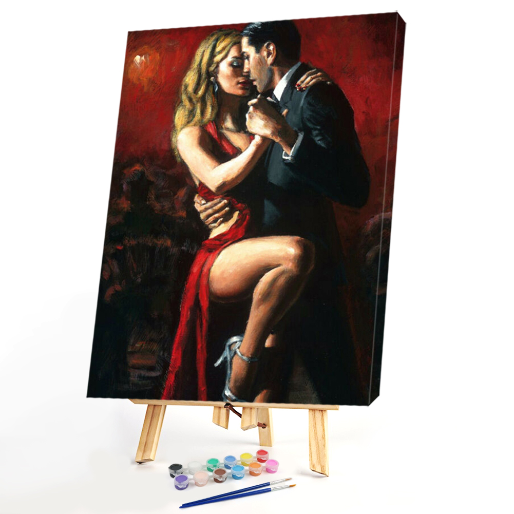 

40*50CM - Paint By Numbers - Sexy Modern Girl, 501 Original