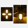 Solar Foldable Camping Light Rechargeable Portable Flashlight Hanging Tent Light