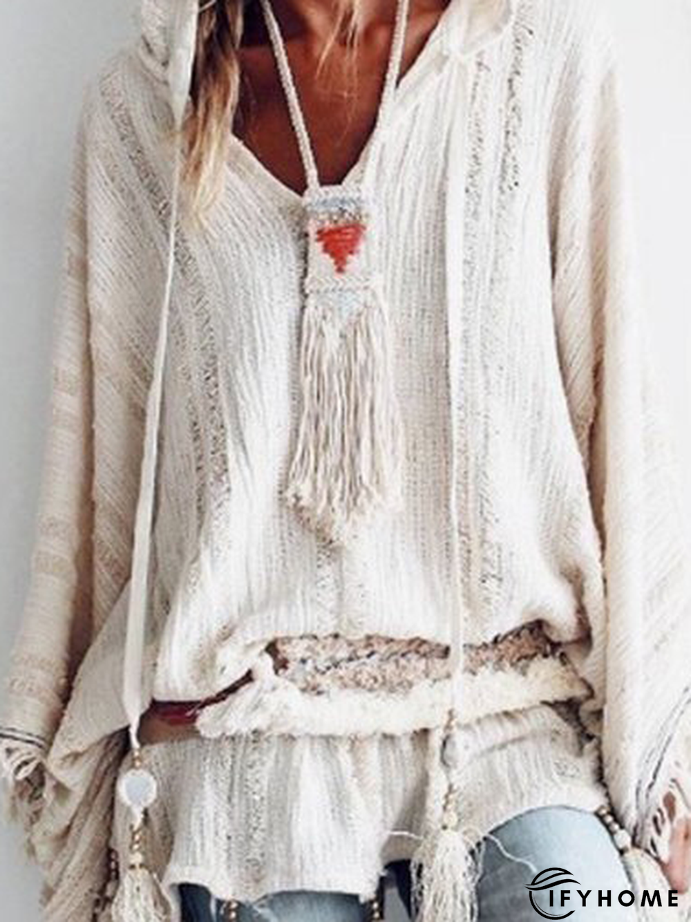 zolucky Long Sleeve Casual Cloak | IFYHOME