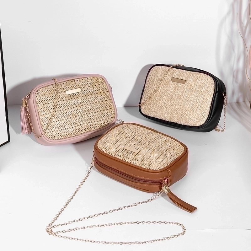 Women’s Small Spring&summer Straw Fashion Shoulder Bag