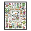 Mary'S Garden-14CT Counted Cross Stitch 40*49cm/15.75*19.29in