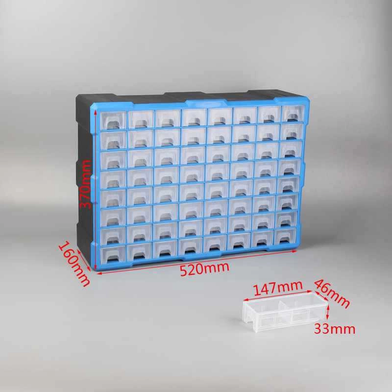 Casual Solid Color Plastic Storage Box