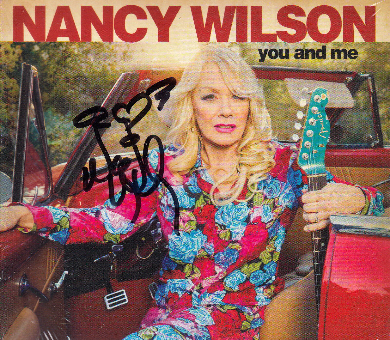 Nancy Wilson You and Me Autographed CD Signed Heart Guitarist Brand new sealed