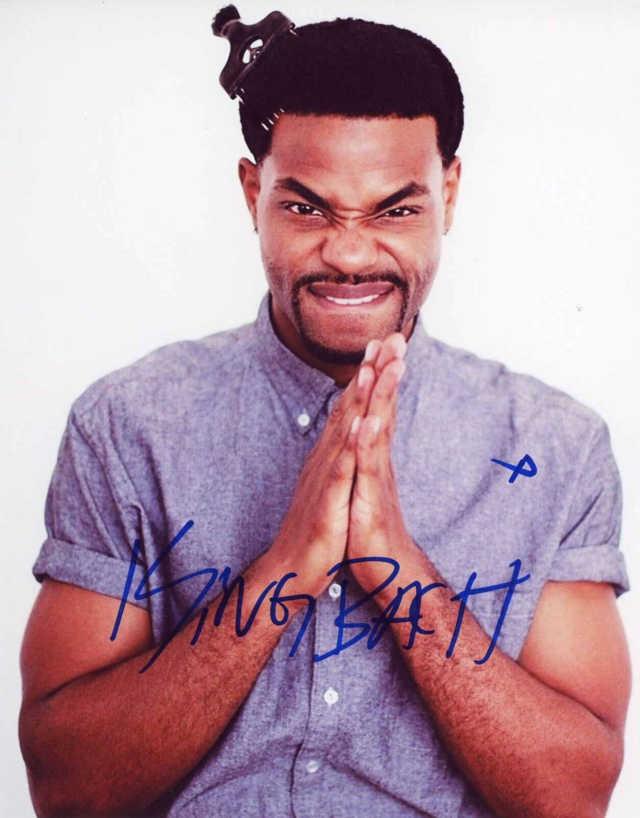 ~~ KING BACH Authentic Hand-Signed THE MINDY PROJECT