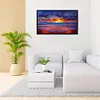 5D DIY Full Round Drill Diamonds Painting Beach Sunrise Home Decor Craft (A5900)
