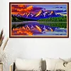 Luxury AB Velvet Diamond Painting Kit - Landscape