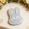 Easter Bunny Tray Silicone Mould DIY Easter Tray Resin Casting Moulds Reusable Easters Egg Storage Dish Moulds Handmade Ornament Mould for Coaster Gypsum Craft Gifts Making (Easter A)
