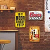 3PCS Beer - Metal Tin Signs(8*12Inch/12*16Inch) - Bar