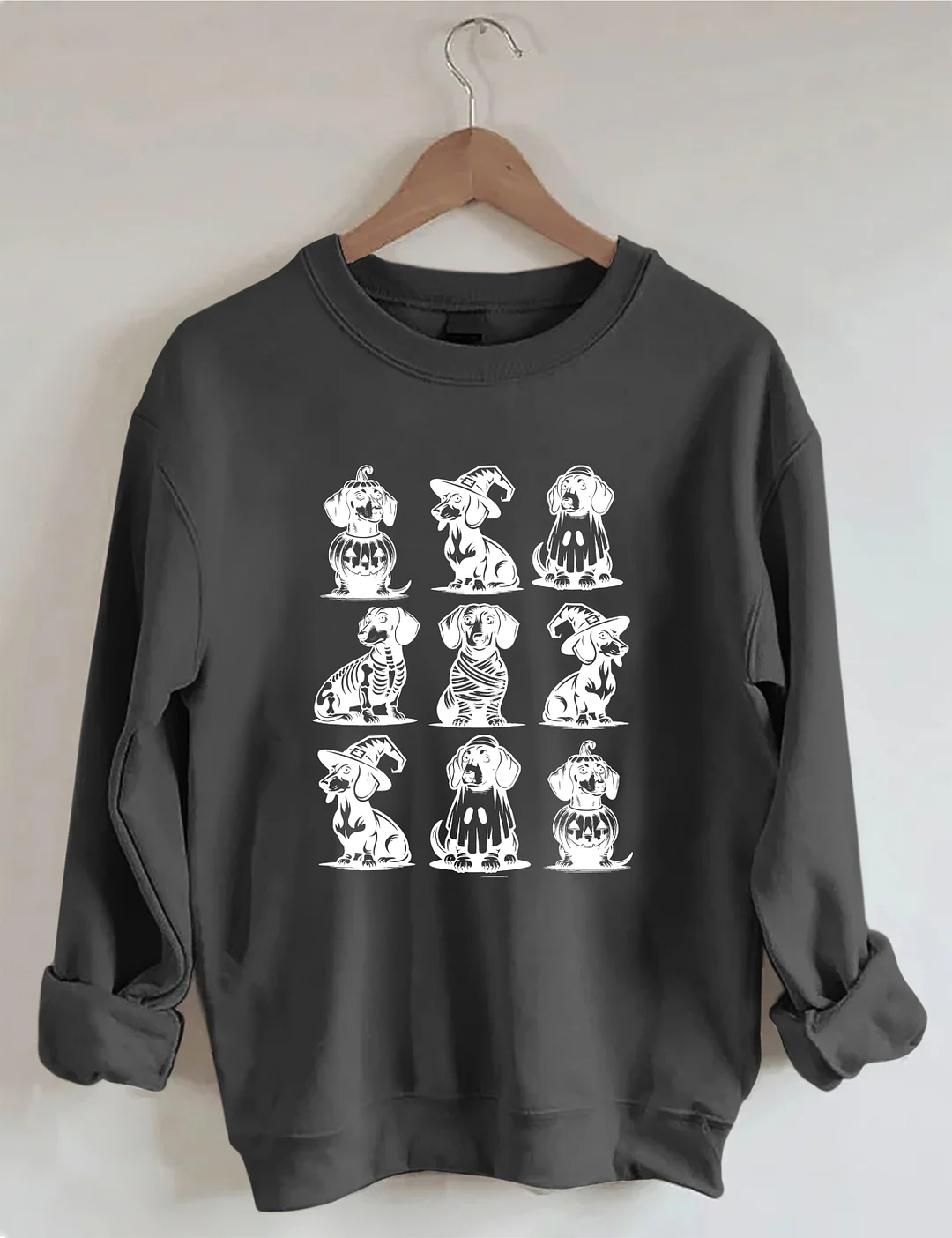 Dachshund Halloween Sweatshirt