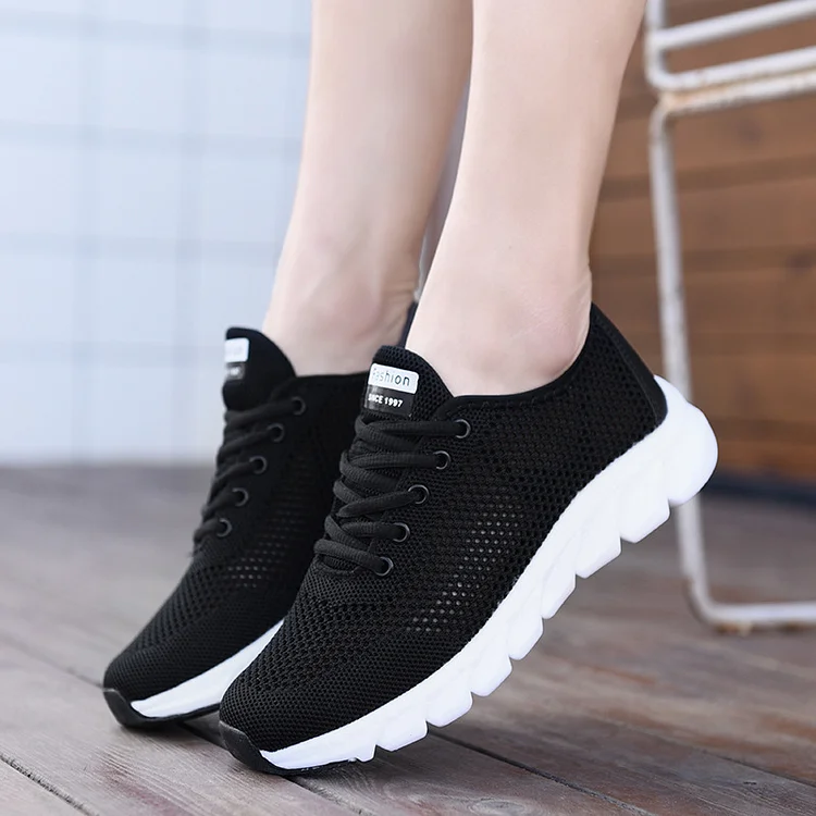 Tennis Flat Heel Women Mesh Fabric Pompom  Stunahome.com