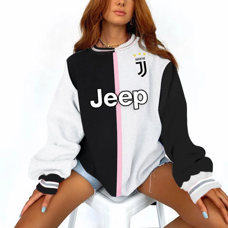 Women's Support Ju Football Print Sweatshirt