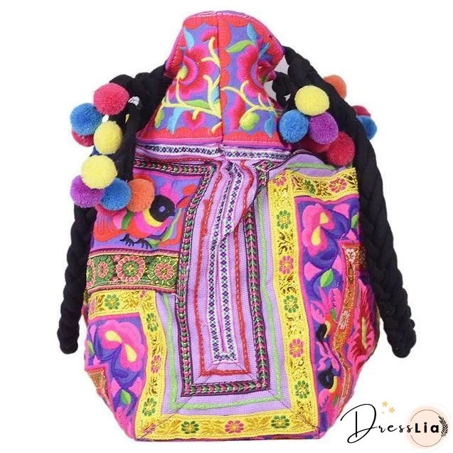 Yunnan Embroidered Bag Fashion Ethnic Bag Lady Handbag Embroidery Bag