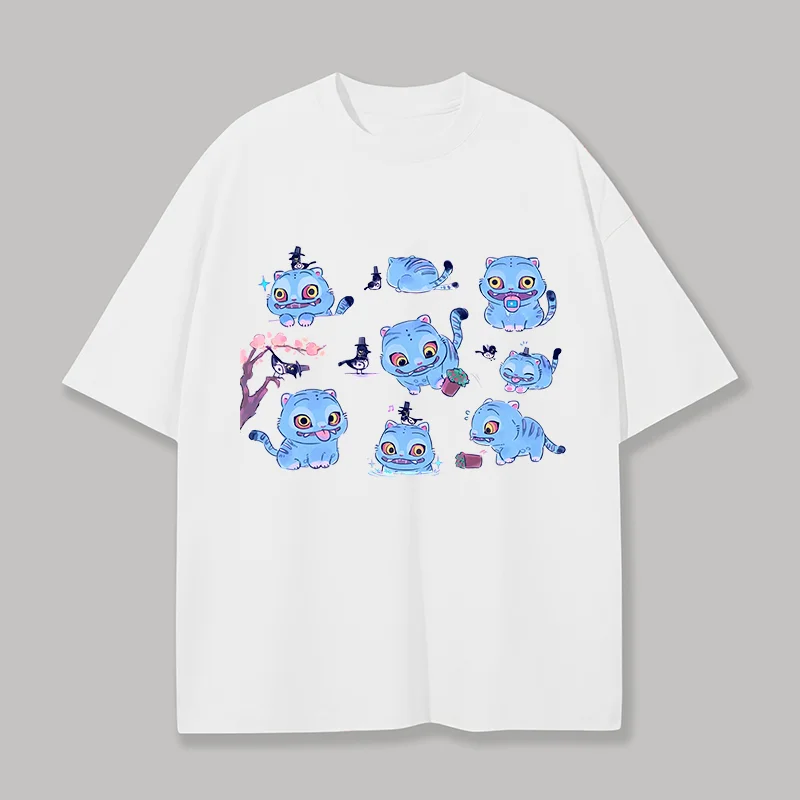 Demon Hunters Printed Unisex Oversized T-shirts