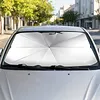 Car Windshield Sun Shade Foldable Umbrella UV Protection 55x31in
