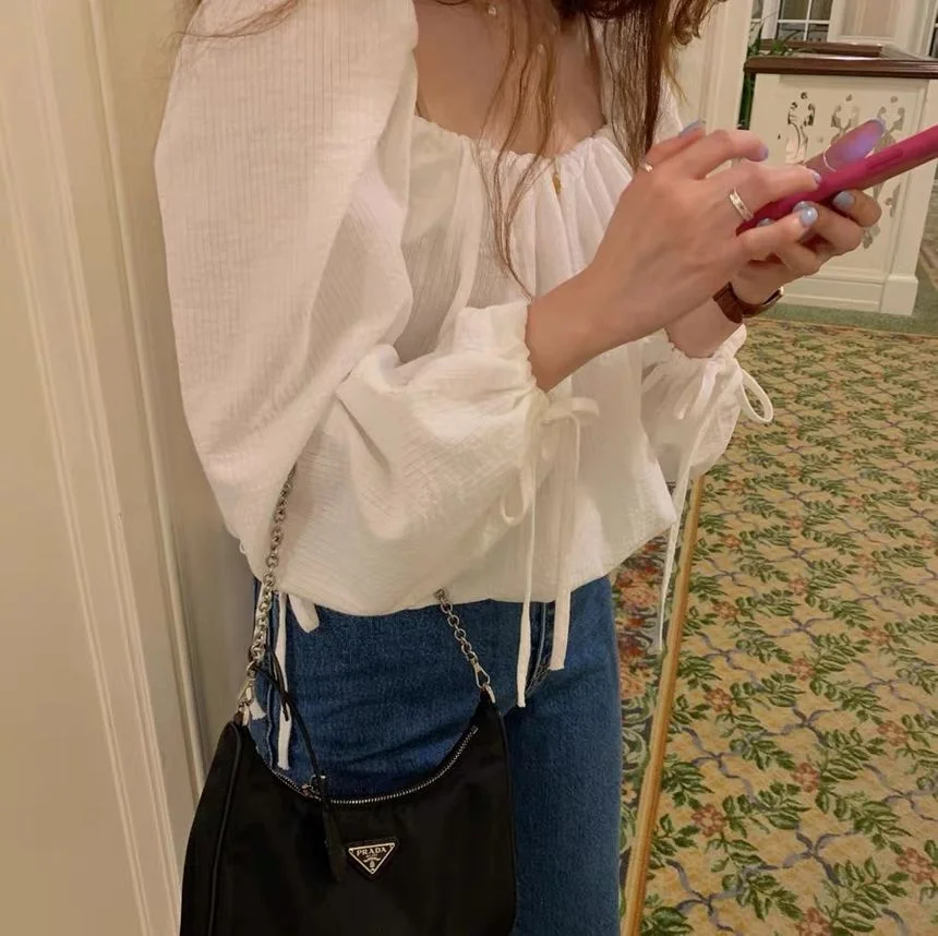 Puff-Sleeve Blouse YP1517