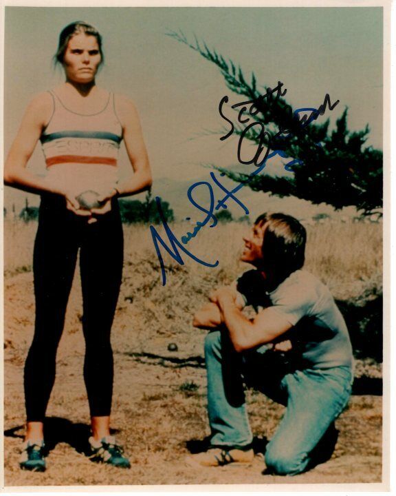MARIEL HEMINGWAY and SCOTT GLENN signed autographed 8x10 PERSONAL BEST Photo Poster painting