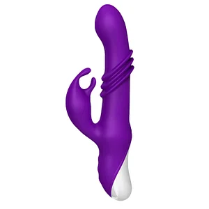 Irene Dual-Motor Thrusting Vibrator Body Safe Silicone Female private toys