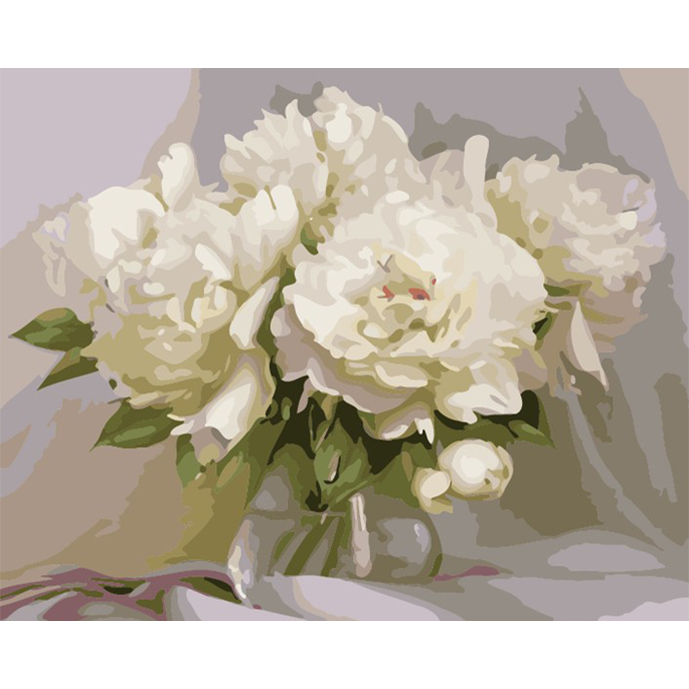 

40*50cm - Painting By Numbers - Flowers, 501 Original