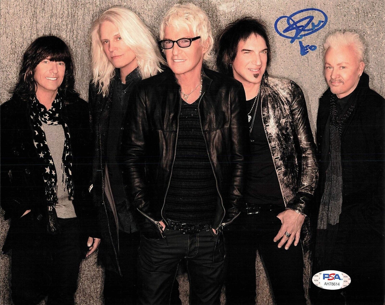 Kevin Cronin signed 8x10 Photo Poster painting PSA/DNA REO Speedwagon