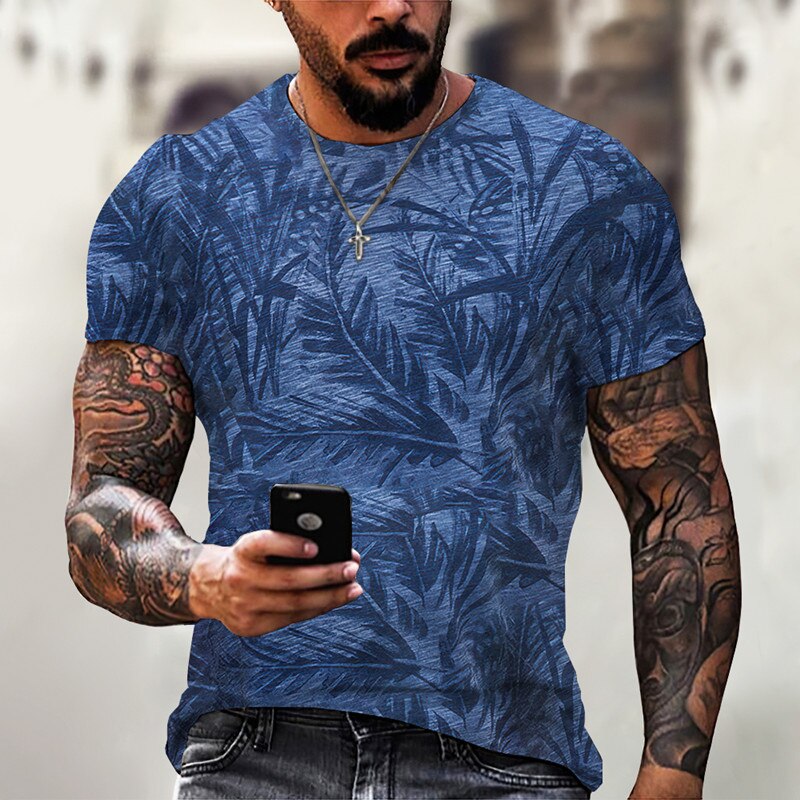 

Hawaiian - 3D Printed Men T Shirt, Xxl, 501 Original