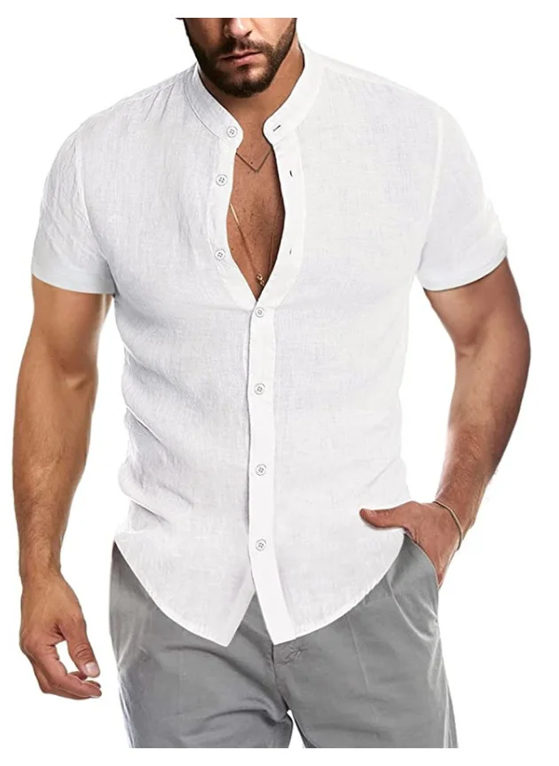 PASUXI 2024 Summer New Men High Quality Plus Size Men's Shirts OEM Design Manufacturer of Customized T-Shirts For Men