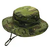 Camo Boonie Hat for Men Women, Military Tactical Wide Brim Bucket Hats, UPF50+ Jungle Sun Cap for Fishing Hunting Safari