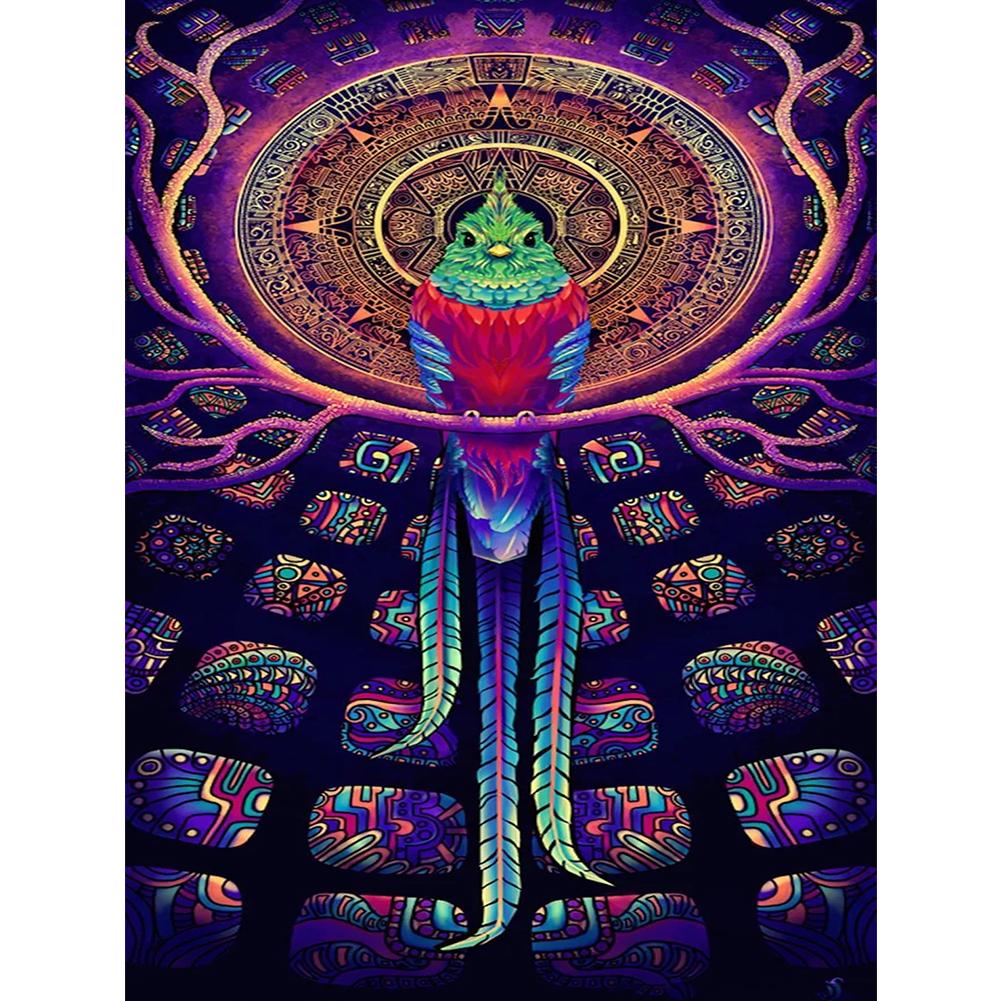 

Fantasy Owl-Round Drill Diamond Painting-30*40CM, 501 Original