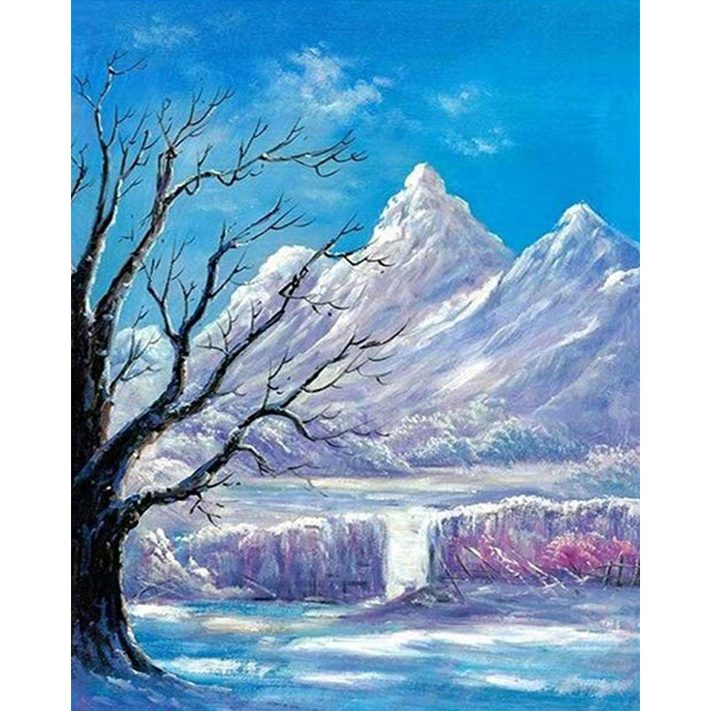 

Four Seasons Tree (Winter) - Square Drill Diamond Painting - 40*50CM, 501 Original