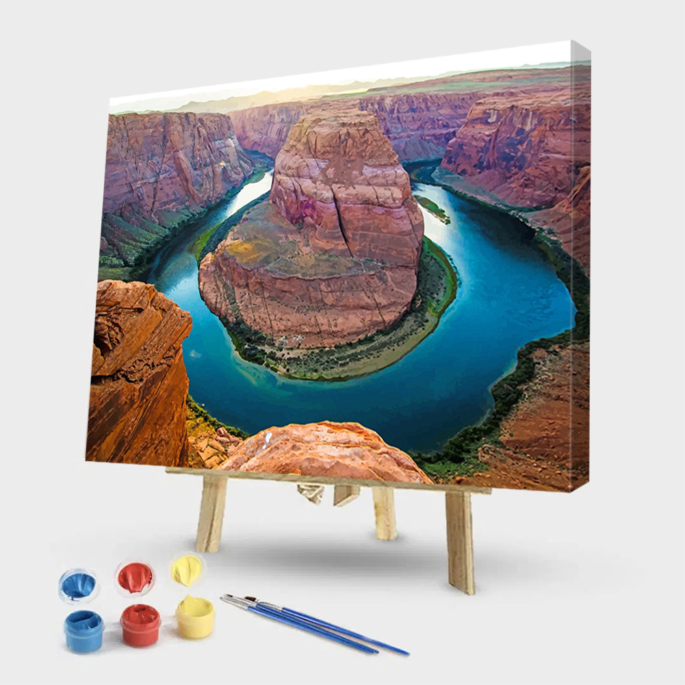 

50*40CM - Paint By Numbers - Grand Canyon, 501 Original