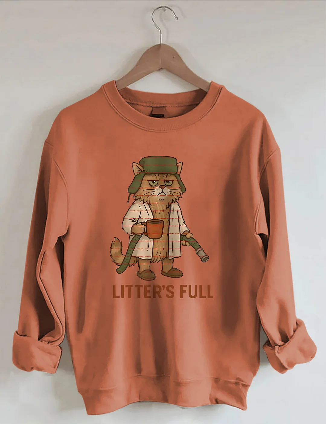 Litter&rsquo;s Full Cat Sweatshirt